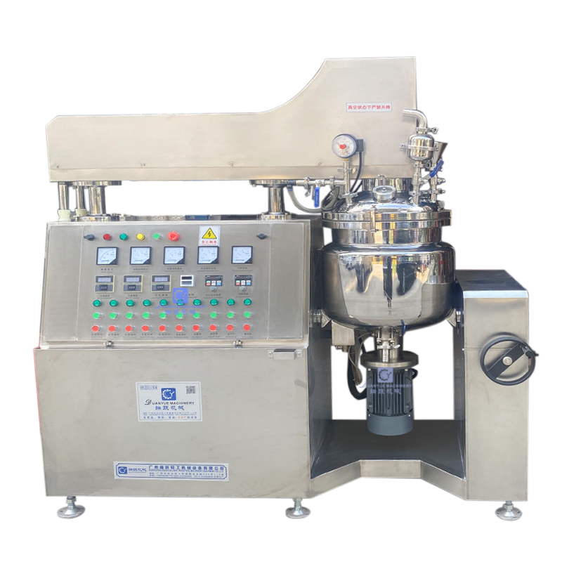 Cosmetic Vacuum Emulsifier Mixer Machine 50L Liquid Application Chemical Machinery Equipment for Cosmetics Production