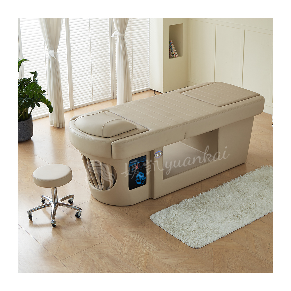 Luxury Electric Hydrotherapy Bed with Adjustable Feature Modern Design Head Spa &amp; Foot Bath for Hotel Use Massage Tables Beds
