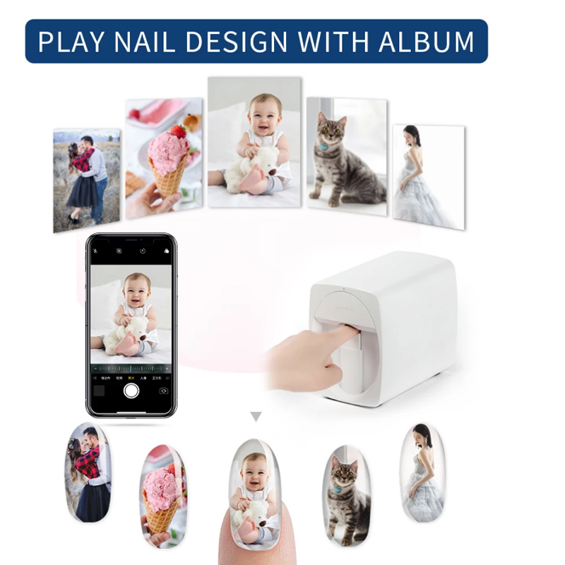 High Quality Nail File Machine Nails Machine Making Automatic Wire Nail Paint Machine for Salon