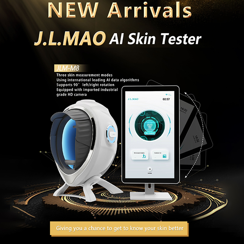 3d Multispectral Imaging AI Smart Full Face Skin Analysis System RGB Imaging Technology 3D Skin Modeling Face Scanner Machine