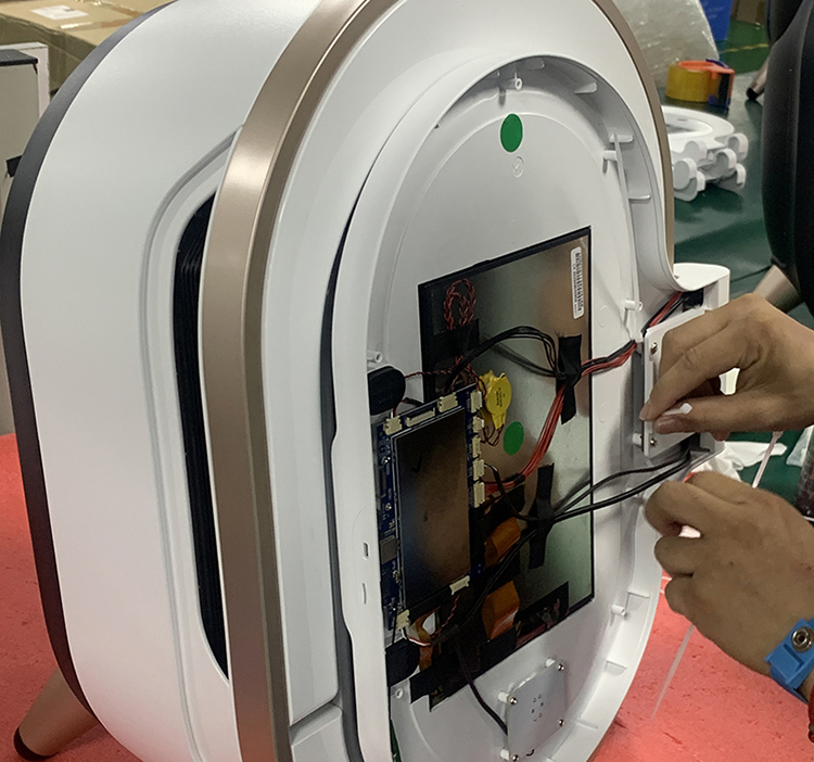 Skin Analyzer Manufacturer OEM Customized Facial Scanner with CE Wholesale Price Wholesale Skin Analyzer with Custom Packaging