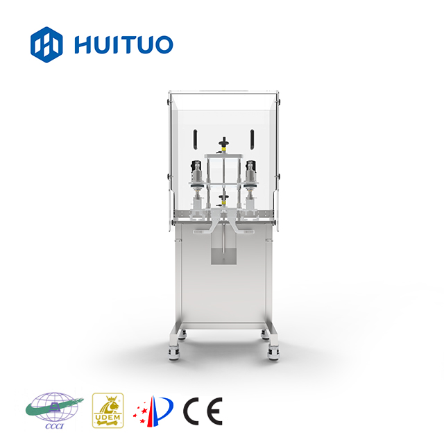 High Quality Semi-Automatic HUITUO Liquid/Lotion/Cream Filling Machine Production Line for Cosmetics