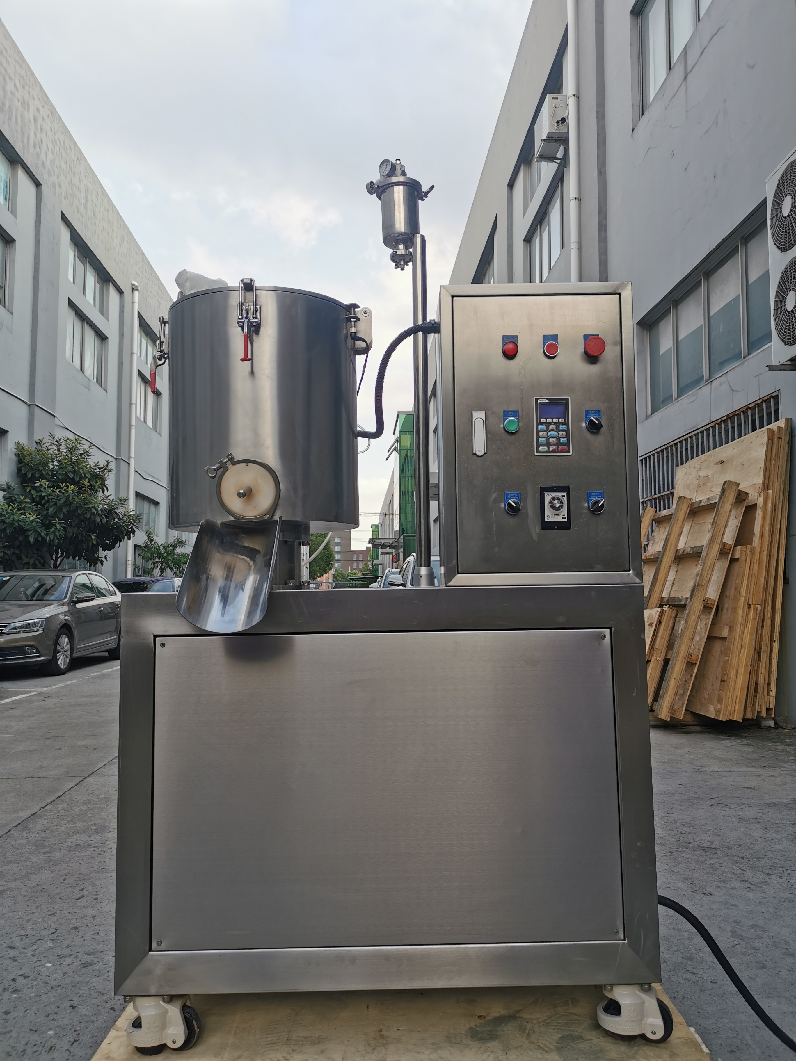 TENZ Premium Powder Mixing Machine | Small Business OEM Equipment for Blush, Eyeshadow &amp; Compact Powder Production