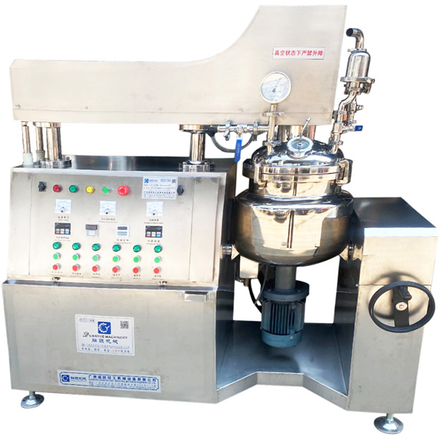 Cosmetic Vacuum Emulsifier Mixer Machine 50L Liquid Application Chemical Machinery Equipment for Cosmetics Production