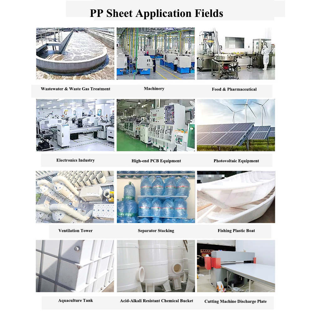 Factory DirectIy Polypropylene Extrusion Line OEM ODM Manufacturer White Translucent PP Sheet
