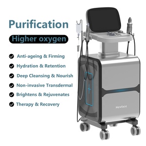 NewFace OEM ODM Acne Treatment Skin Rejuvenation Face Lift Firm Hydradermabrasion Hydroxide Oxygen Injection Facial Machine