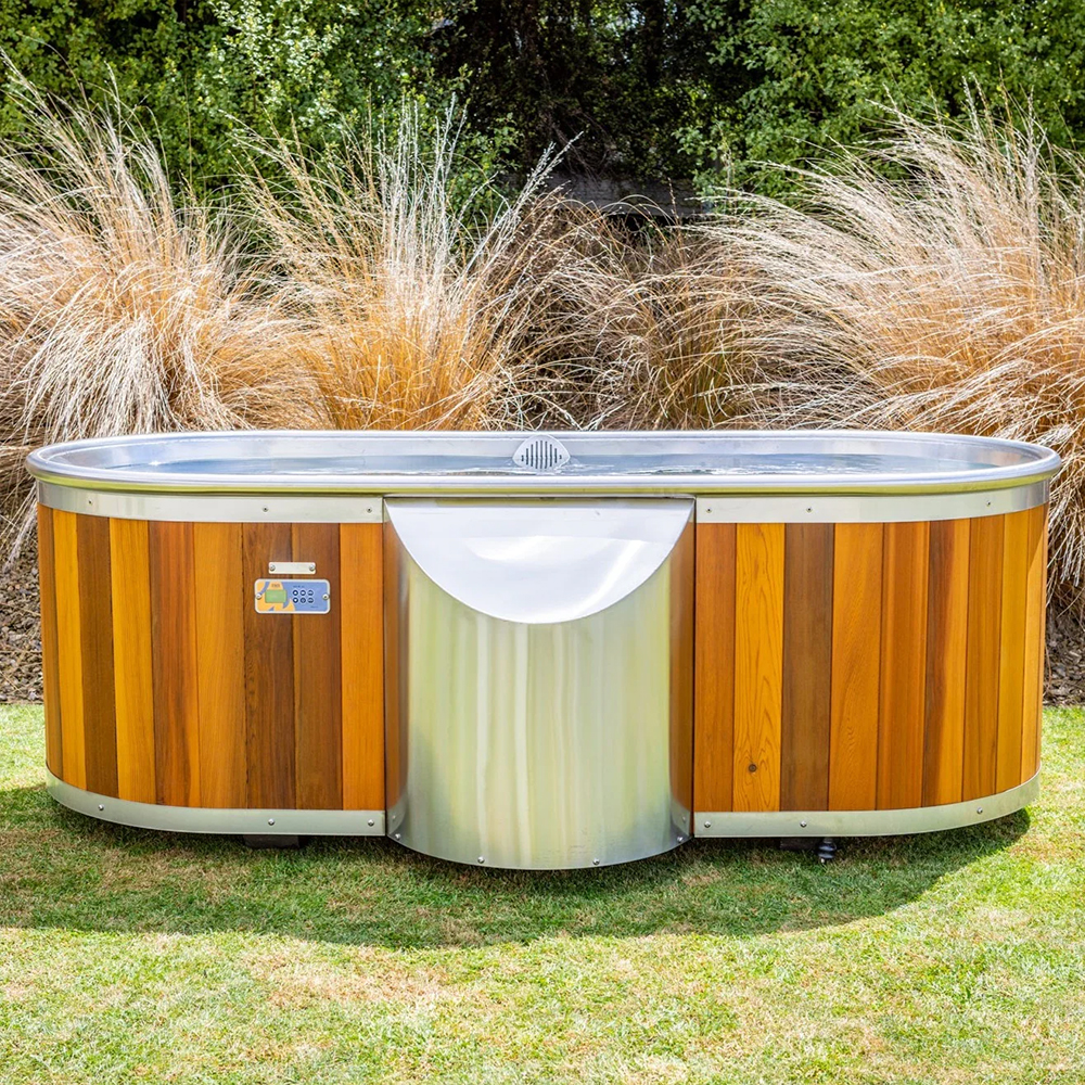 Cedar Lover Wholesale Electric Digital Control Round Wooden Outdoor Spa Hot Tub for Nature Lovers