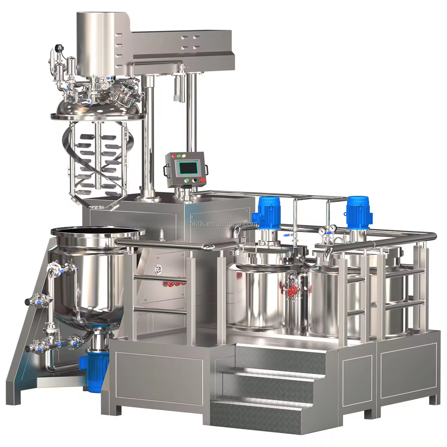 New Cosmetic Shampoo Lotion Cream Production Line Equipment Cosmetics Machinery for Liquid Manufacturing Plant