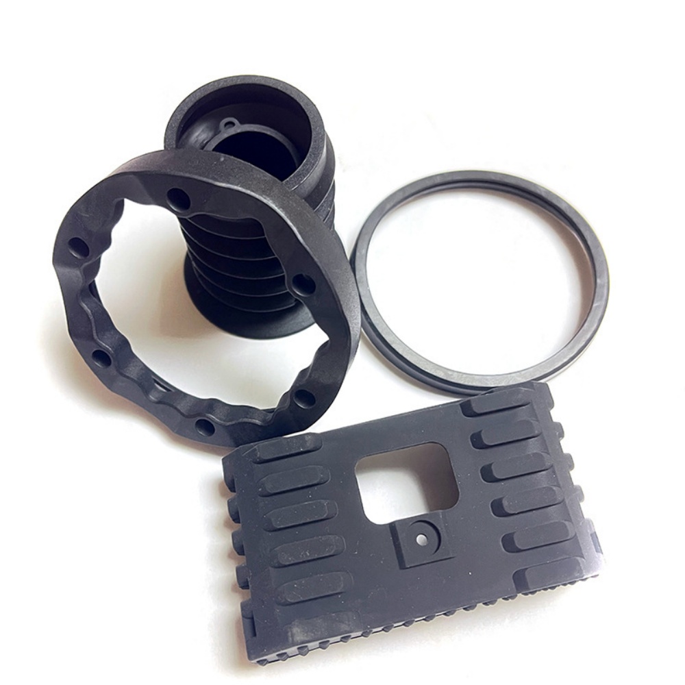 Custom Molded Rubber Special-shaped Parts Wear-resistant Anti-aging Rubber Components for Industrial &amp; Construction Equipment