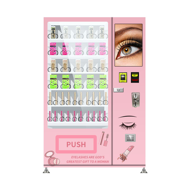 Manufacturer's Smart Beauty Makeup Unmanned Scan Code Vending Machine for Skin Care Products with SDK