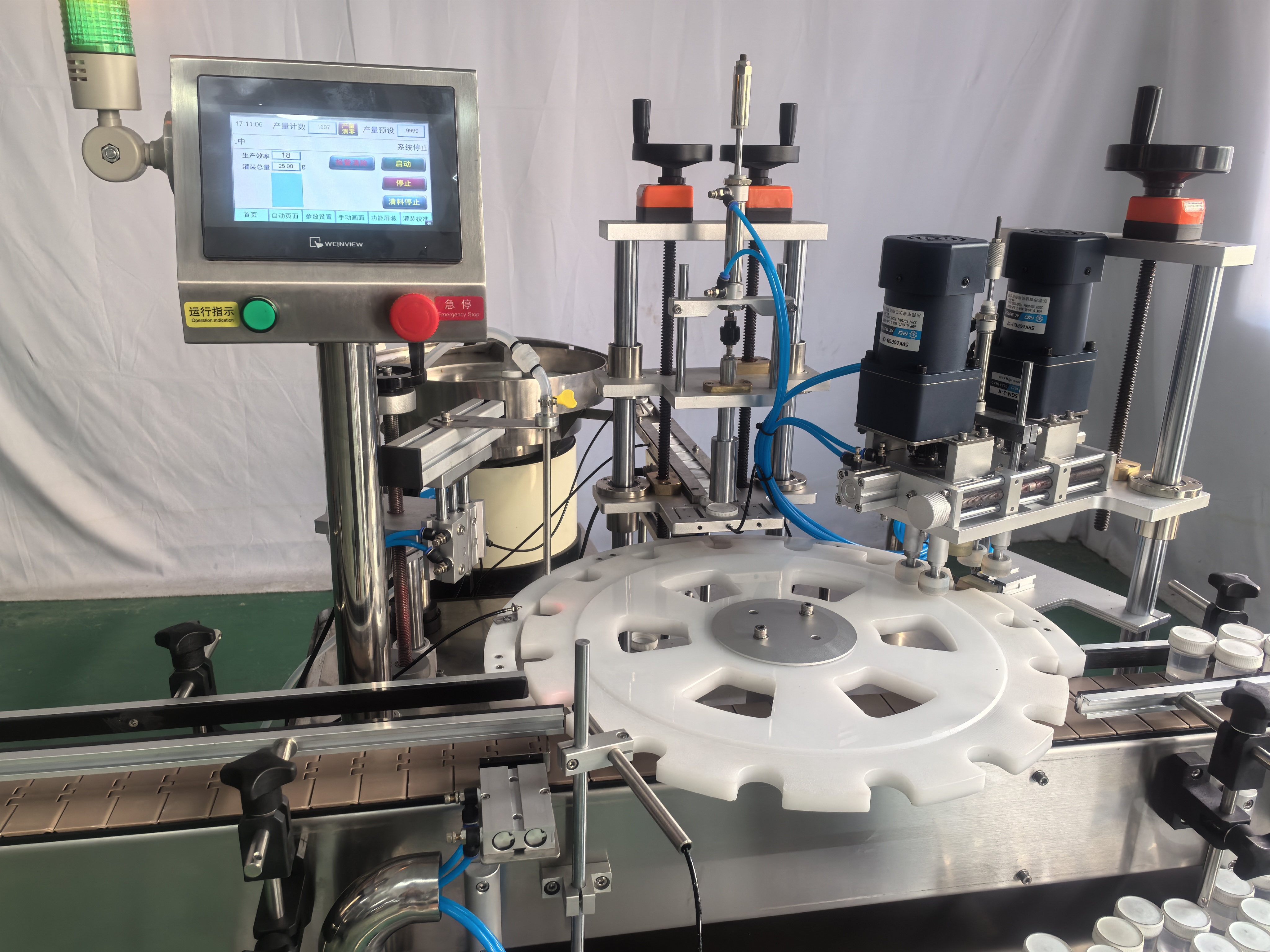 Shampoo Filling Machine Automatic Filling Machine Capping with Feeder Machine for Personal Care Products Production Line