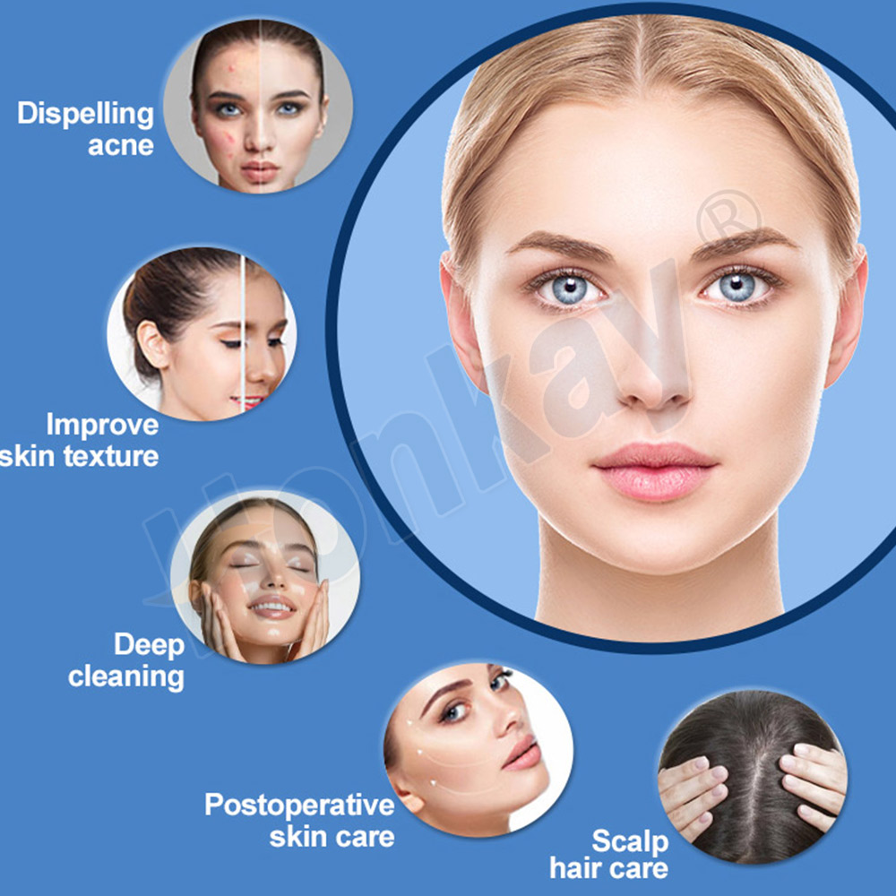 Vertical spa use Customization jet Peel Oxygen Injection and Spray Facial Hydra Water Dermabrasion Machine