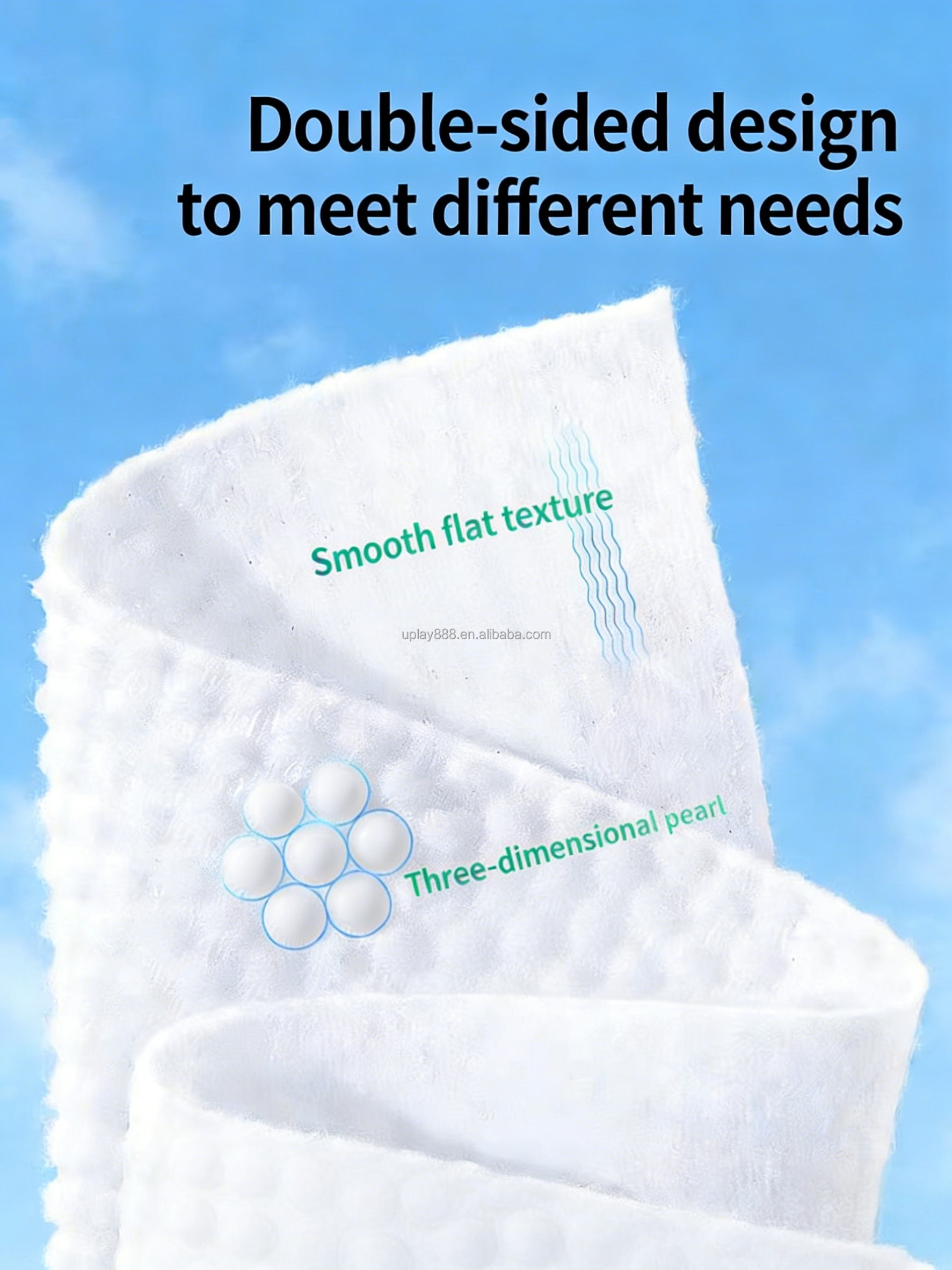 Factory Direct OEM Spunlace Non-woven Disposable Facial Towel Custom Soft Cleansing Towel Wholesale