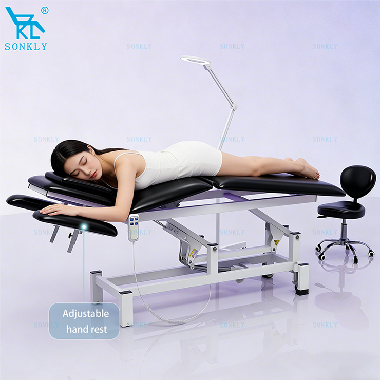 SONKLY Safe Stable Durable Medical Equipment Doctor Examination Couch Surgical Bed Hydraulic Massage Table