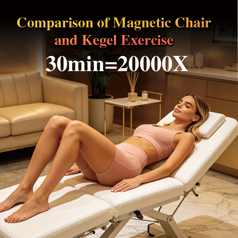 Source Intelligent Manufacturing Non-invasive Electromagnetic Pelvic Fitness Chair Postnatal Muscle Tightening Repair Device