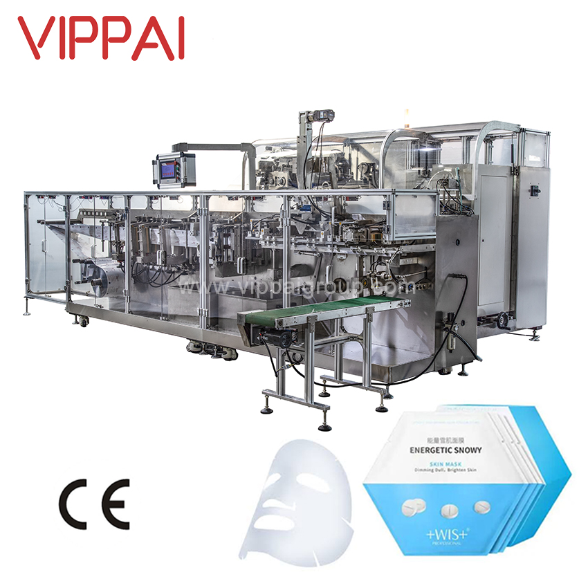 VIPPAI the Most Popular New Cosmetics Skin Care Medical Face Sheet Mask Making Machine Fully Automatic Equipment