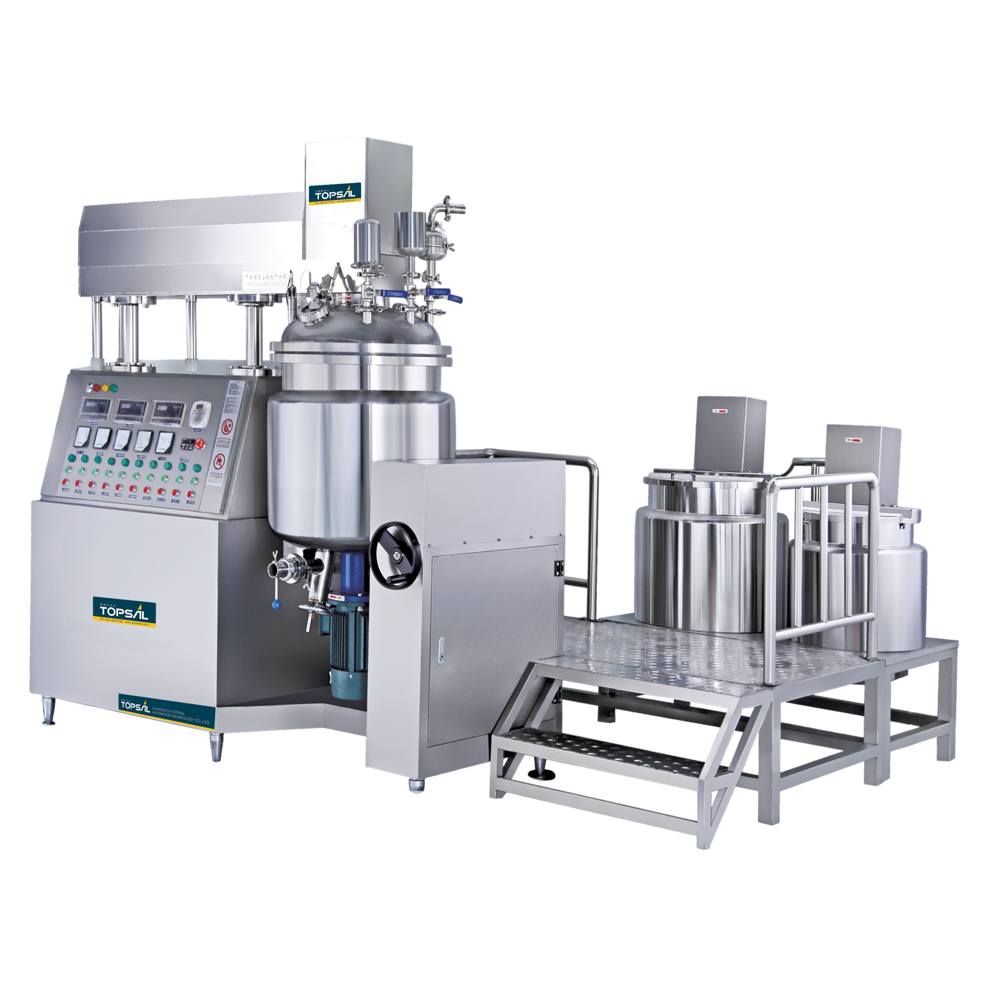 Factory Price Cosmetic Hand Body Lotion Mixer Machine Emulsifier Machine Cosmetics Production Equipment