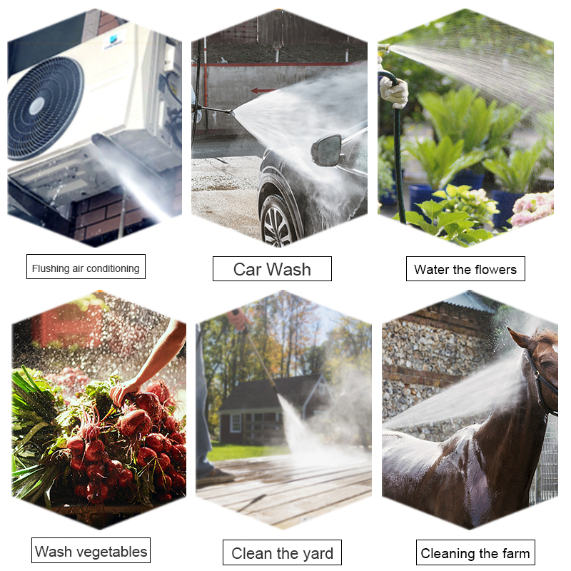 Hot Sale Commercial Electric Efficient Reciprocating Air Drying Car Wash Equipment