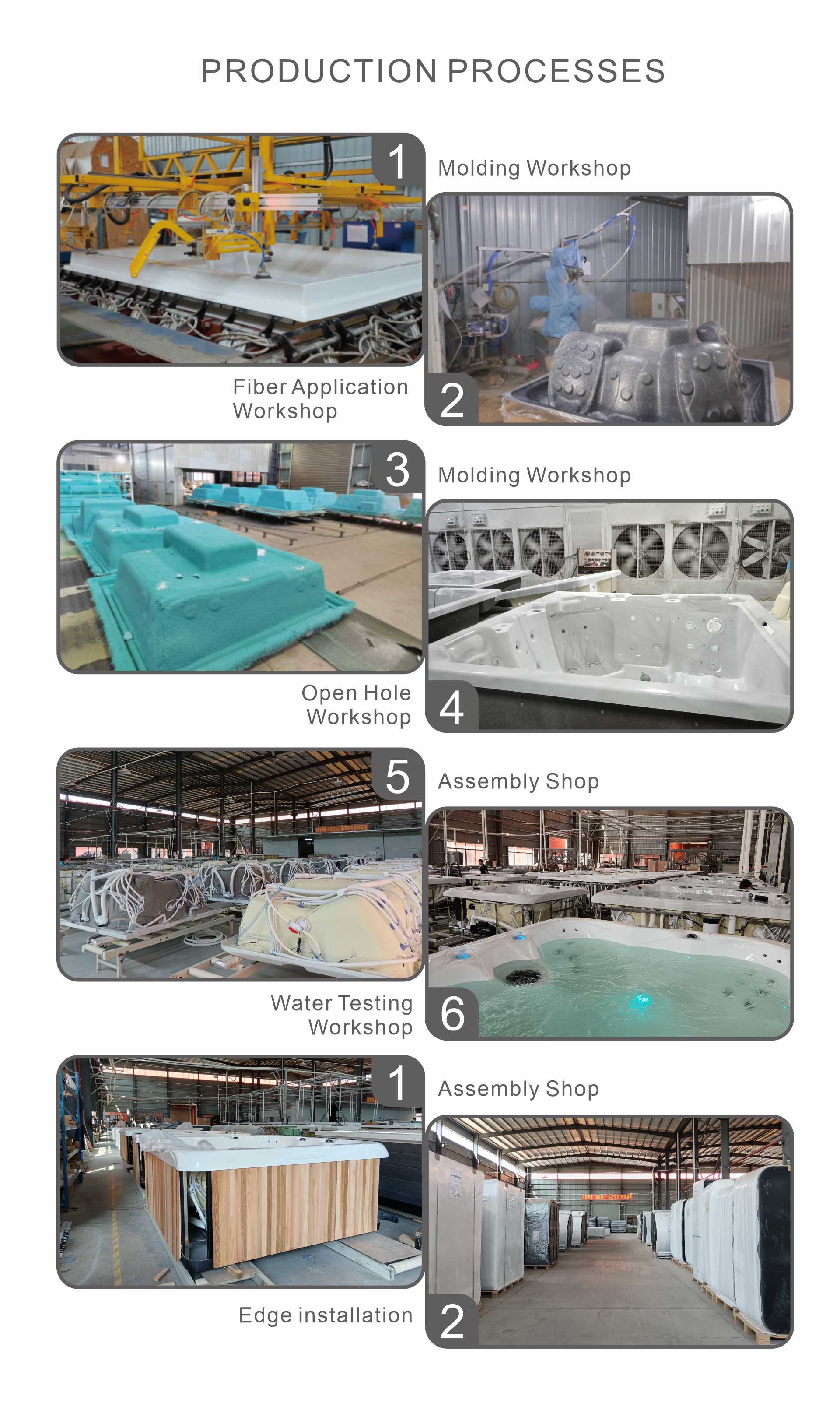 6 Person Outdoor Swim Spa Pool Hydro Massage Hot Tub