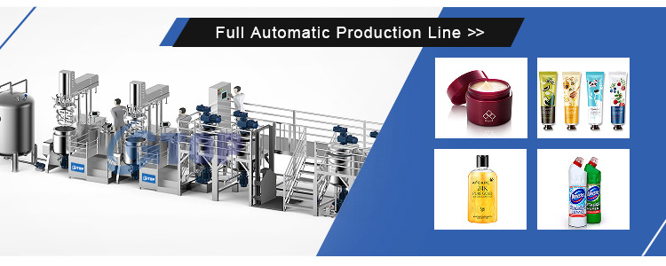 Vacuum Mixer Homogenizer