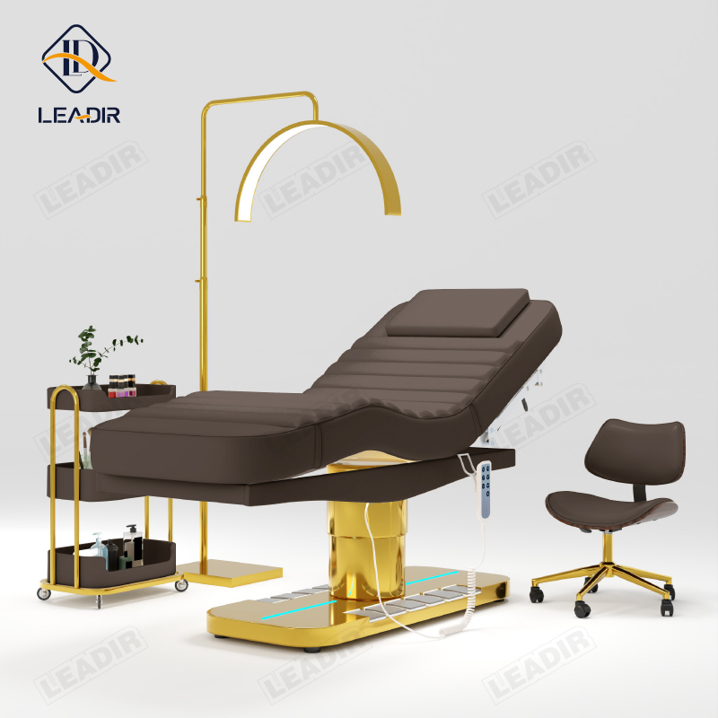 Modern Style Curved Lash Bed Beauty Electric Spa Equipment Massage Bed Custom Lash Extension Bed for Salon