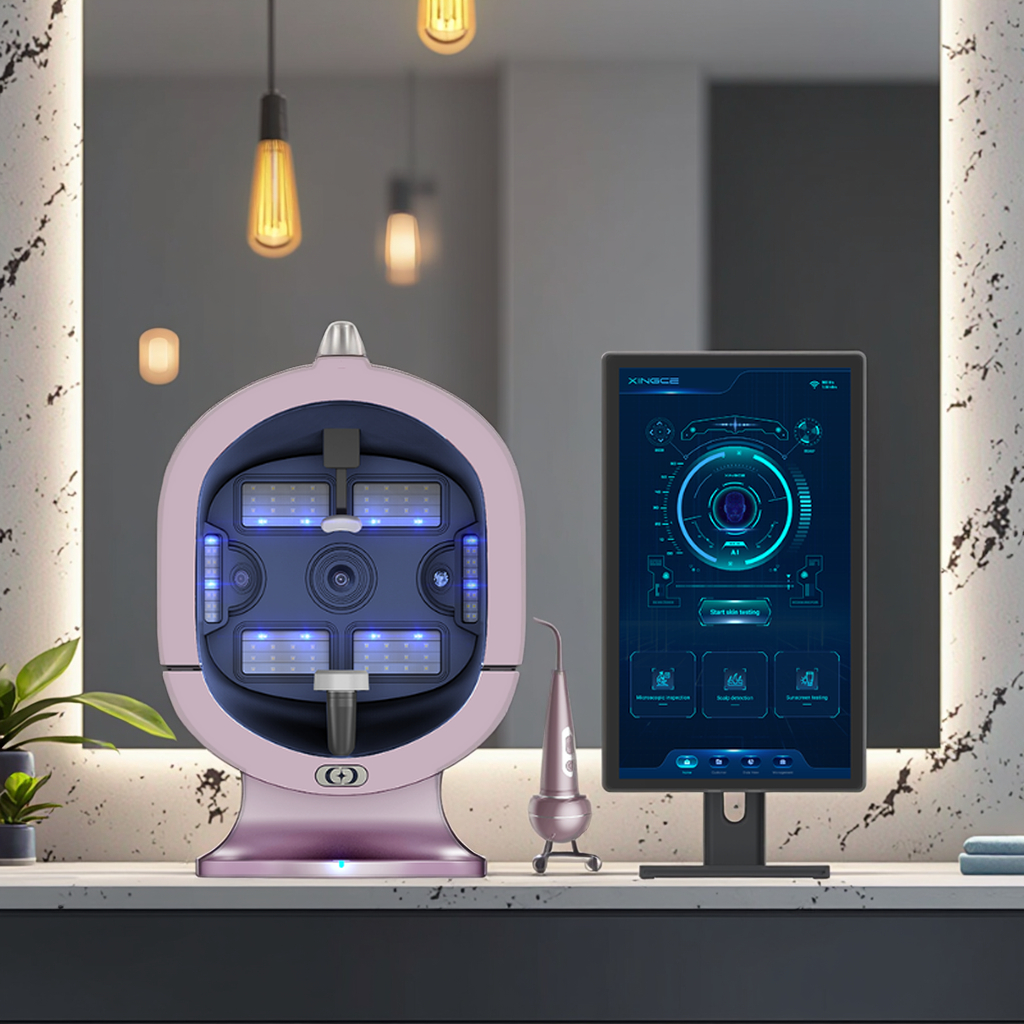 Multi-functional-skin-analyzer CENTRAL PROCESSING UNIT CORTEX-A55 QUAD CORE PROCESSOR Manufacture Stocks Skin Analyzer