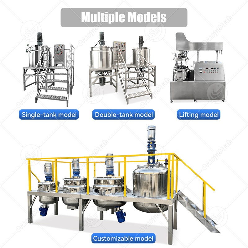 ORME Small Batch Cosmetic Beauty Cream Manufacturing Equipment Shampoo and Conditioner Make Machine