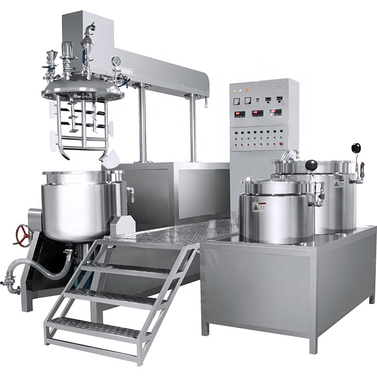 Cosmetic Cream Production Machine Vacuum Emulsifying Equipment for Lotion/Ointment Making