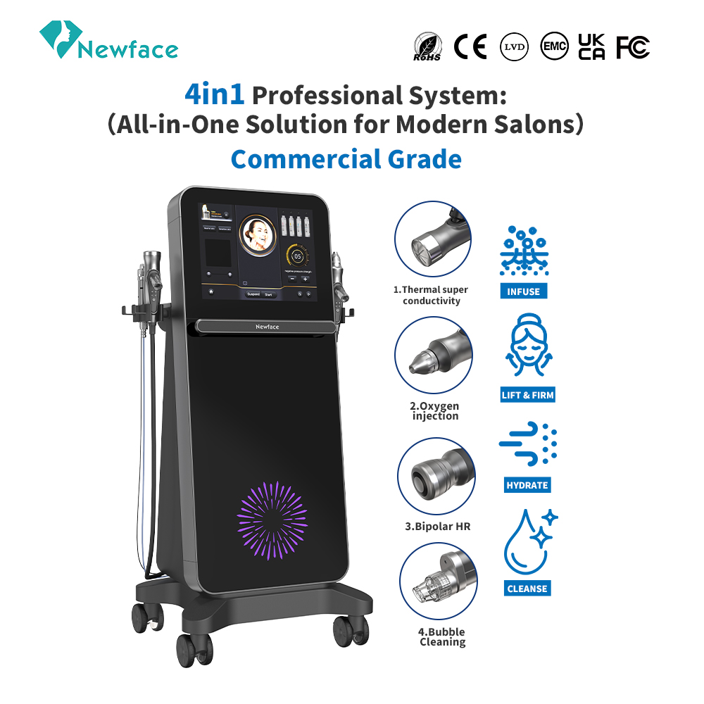 Professional Manufacturer Hydra Dermabrasion Face Skin Care Beauty Salon Spa Equipment Hydro Skin Care Facial Machine