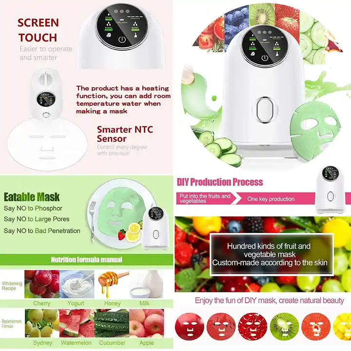 Kingsview Offer Skincare Manufacturer Professional Facial Treatment Machine Face Mask Making Machine for Home Use