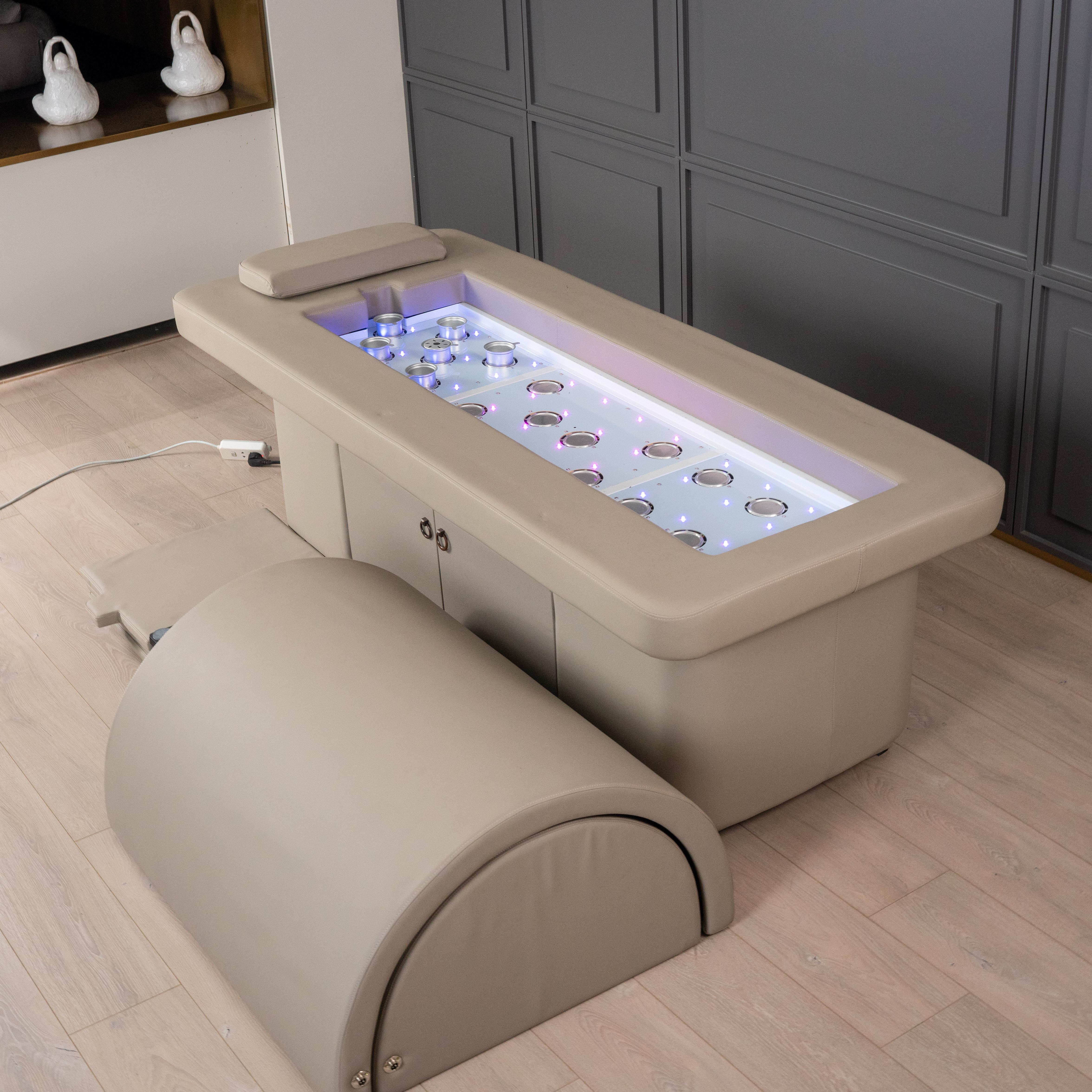 Fully Automatic Moxibustion Bed for Beauty Salon for Massage Treatments in Living Room Hotel Gym Warehouse