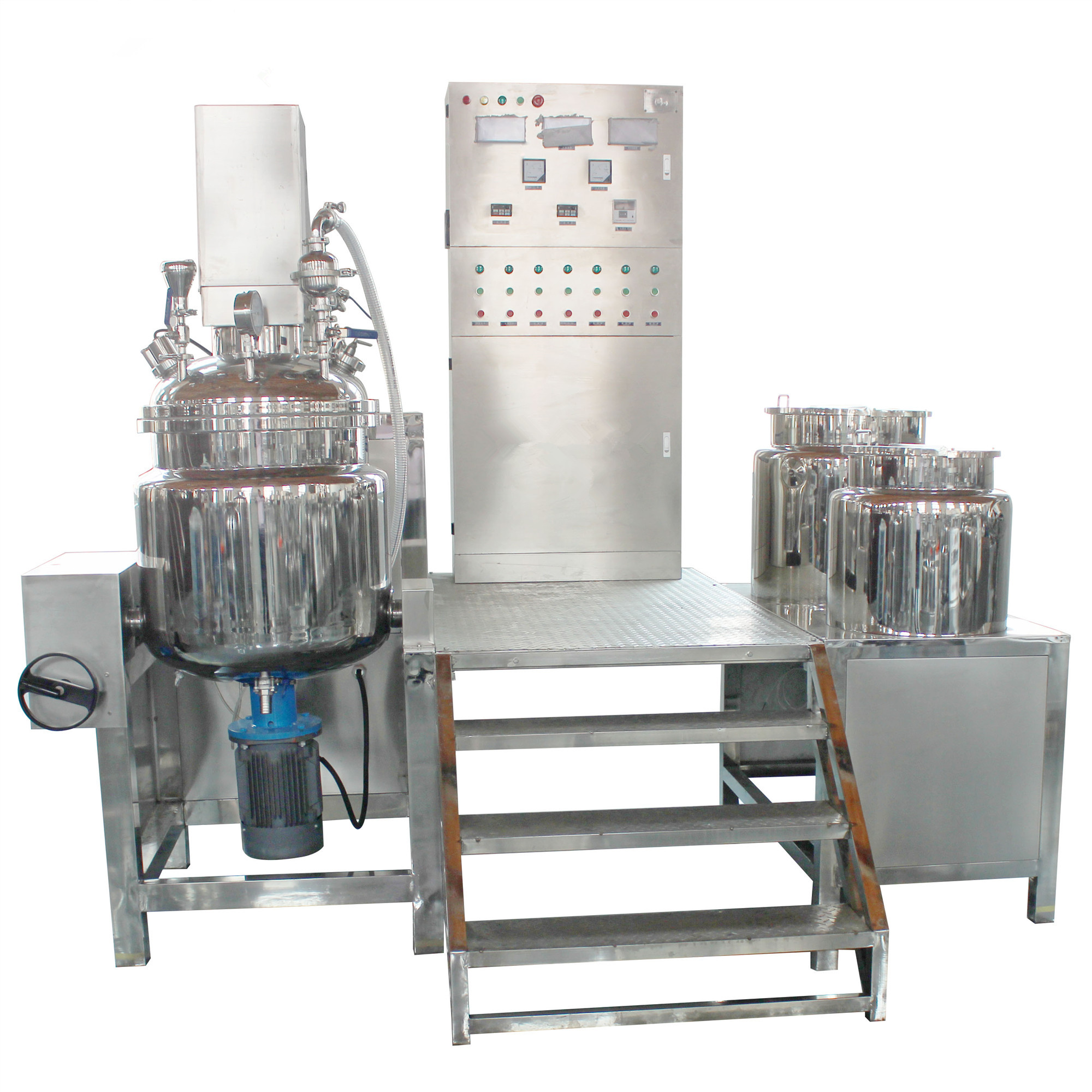 Ruiyuan Professional All-in-One Automatic Vacuum Homogenizer Cream Manufacturing Equipment for Makeup &amp; Skincare