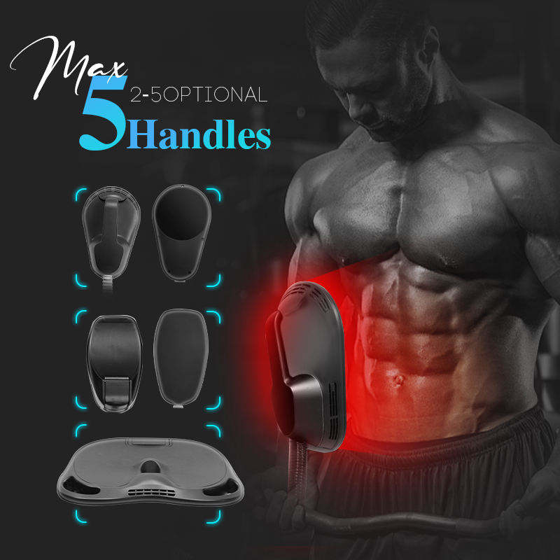 4 5 Handles Muscle Stimulator Muscle Building Fat Burning Weight Loss Body Sculpting Shaping Beauty Salon Equipment