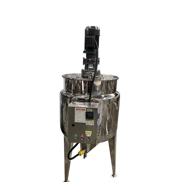 100L 500L Cosmetic Lotion Cream Paste Emulsifier Mixer tank High Shear Homogenizer Liquid Soap Mixing Equipment Price