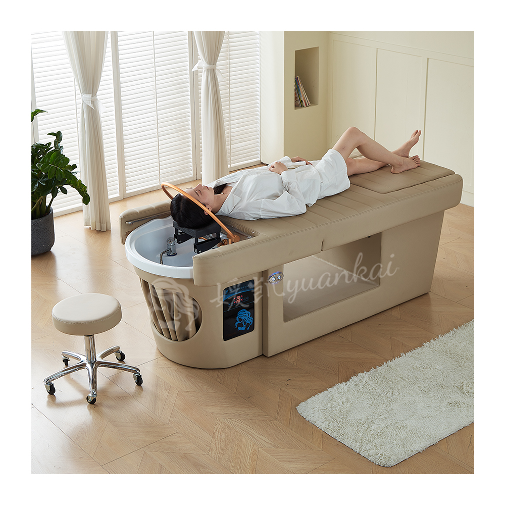 Luxury Electric Hydrotherapy Bed with Adjustable Feature Modern Design Head Spa &amp; Foot Bath for Hotel Use Massage Tables Beds