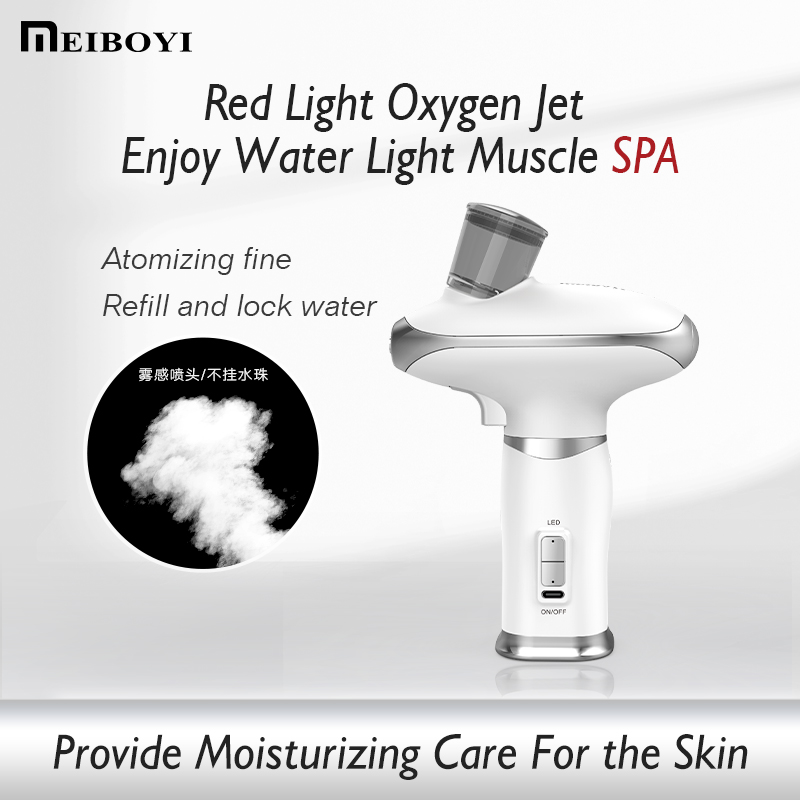 Meiboyi Hydra Nano Mist High Pressure Water Oxygen Injector Deep Cleaning Facial Care Machine Beauty Salon Equipment
