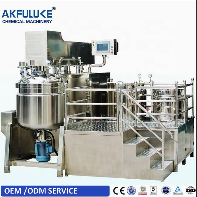 New Cosmetic Shampoo Lotion Cream Production Line Equipment Cosmetics Machinery for Liquid Manufacturing Plant
