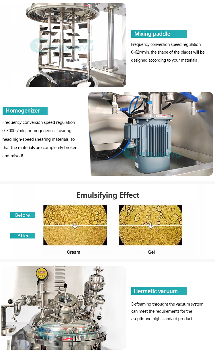 Emulsifier Agitator Mixer detail 4