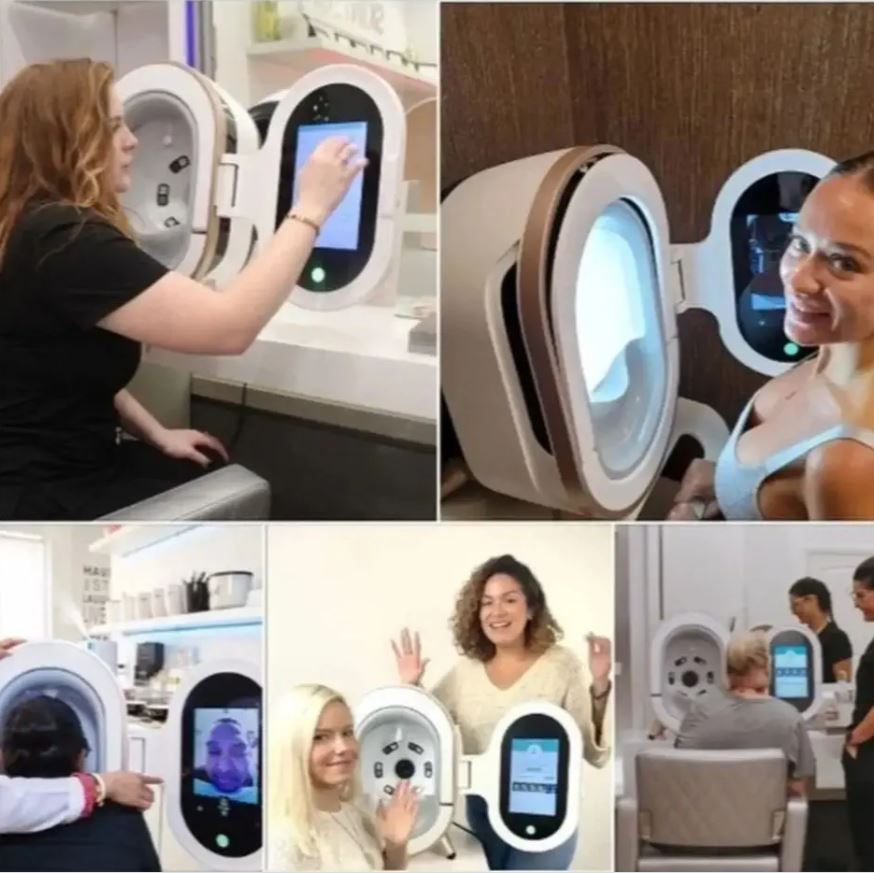 Professional Skin Analyzer Machine, Facial Skin Analysis System Magic Mirror Max for Beauty Salon Clinic Distributors