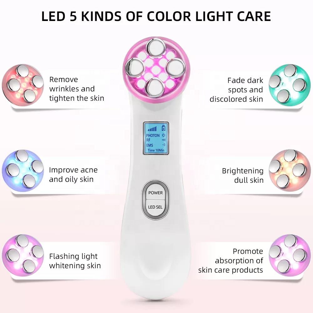 OEM Professional Customization of Women's Facial Care Essential Oil and Water Emulsion Lifting and Absorption Massage Device