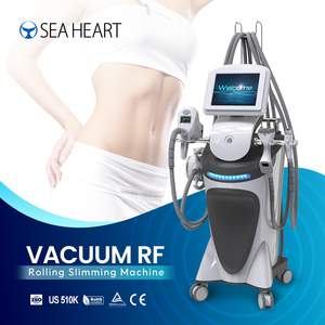 Seaheart Beauty 40k Lipolaser Body Sculpt Slimming Weight Loss RF Vacuum Vela Machine 4 Handles for Face Breast Commercial Use