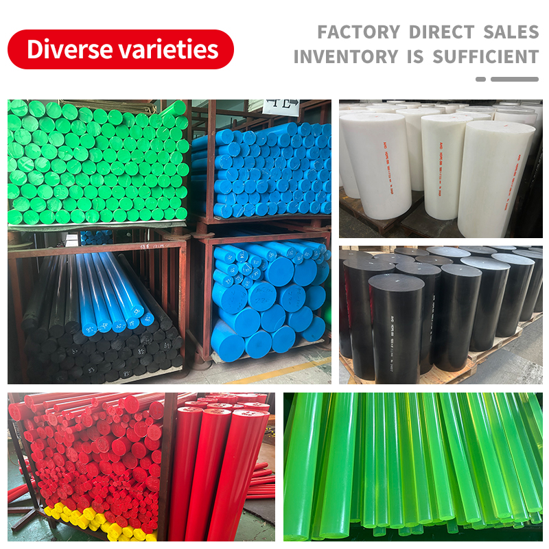 Extruded Solid Nylon PA6 Rod 20mm Diameter Wear Resistant for Mechanical Parts