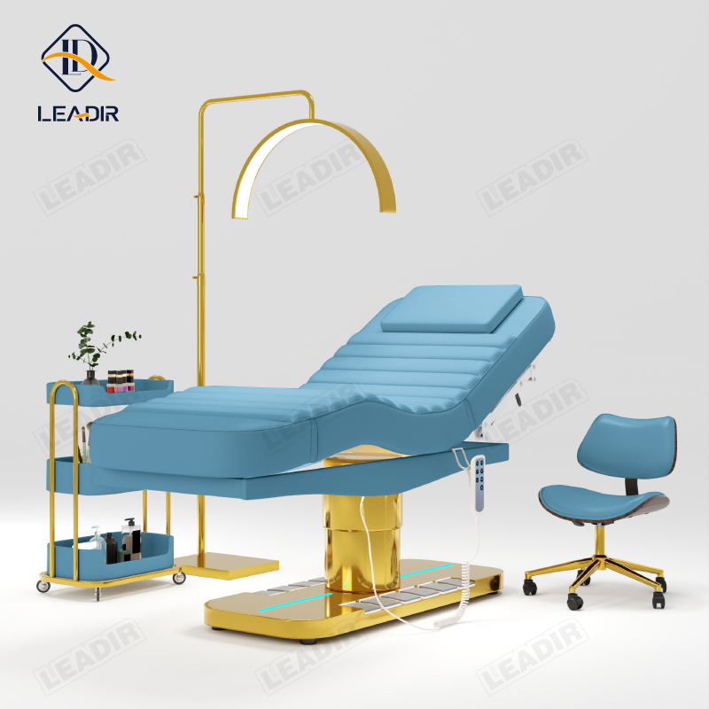 Modern Style Curved Lash Bed Beauty Electric Spa Equipment Massage Bed Custom Lash Extension Bed for Salon