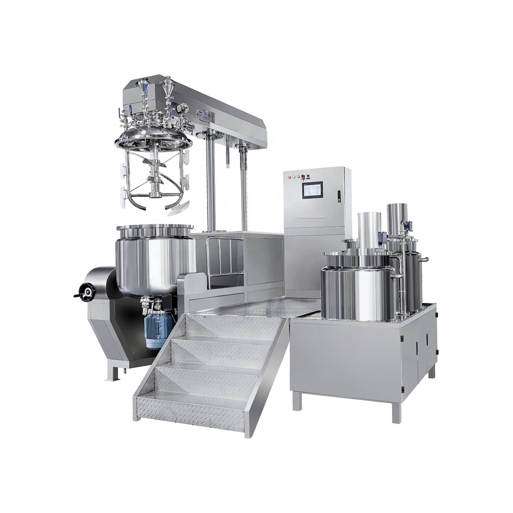 Cosmetic Cream Production Machine Vacuum Emulsifying Equipment for Lotion/Ointment Making