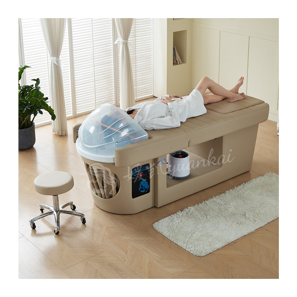 Luxury Electric Hydrotherapy Bed with Adjustable Feature Modern Design Head Spa &amp; Foot Bath for Hotel Use Massage Tables Beds