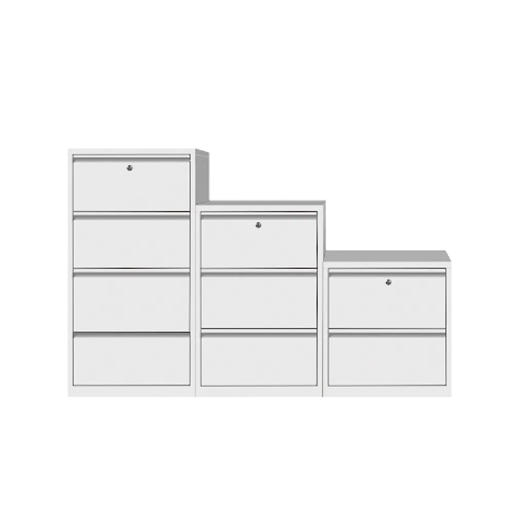 Quality ISO9001 Certified Stylish Steel Drawer Filing Cabinet for Home Office
