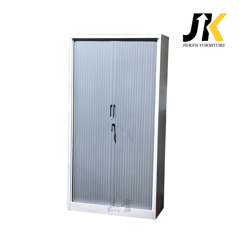 Staff Documents Cabinet Iron Cupboard Rolling Shutter Door Steel Filing Cabinet