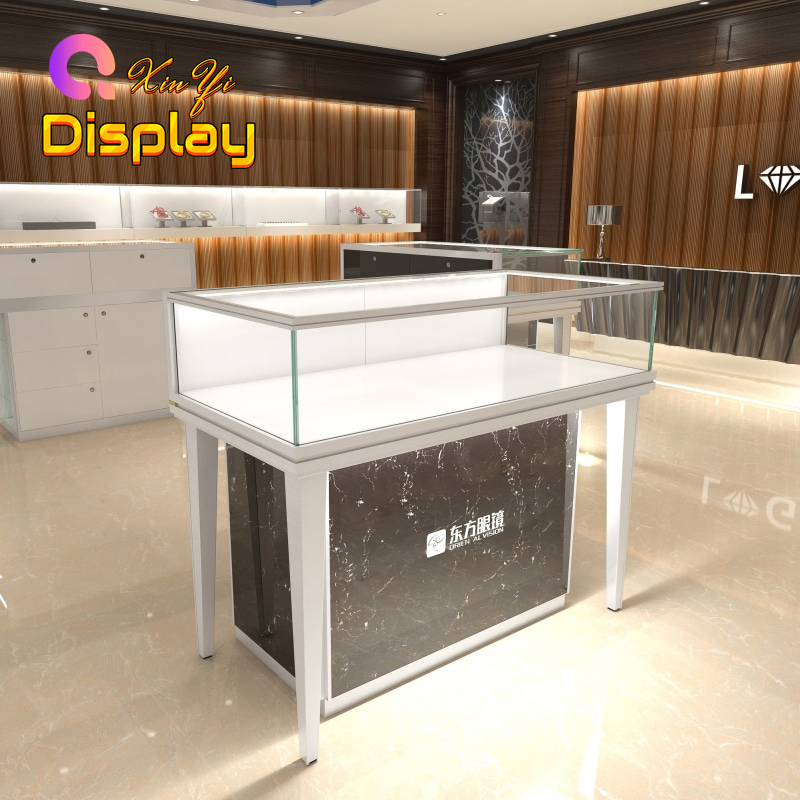 China Factory Direct Sale Corner Curio Cabinet