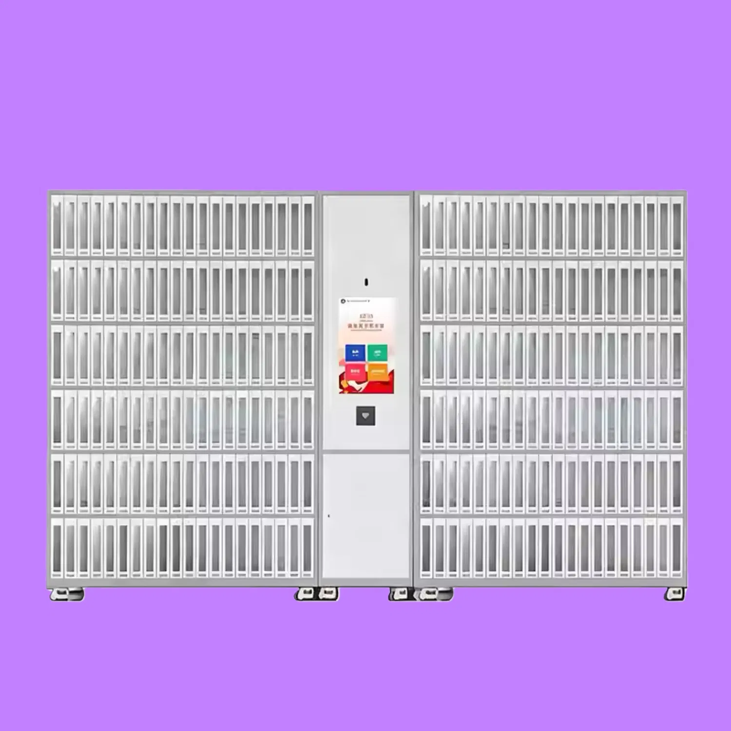 Space Saving Smart Book Cabinet with Adjustable Shelves for Small Community Library Reading Areas