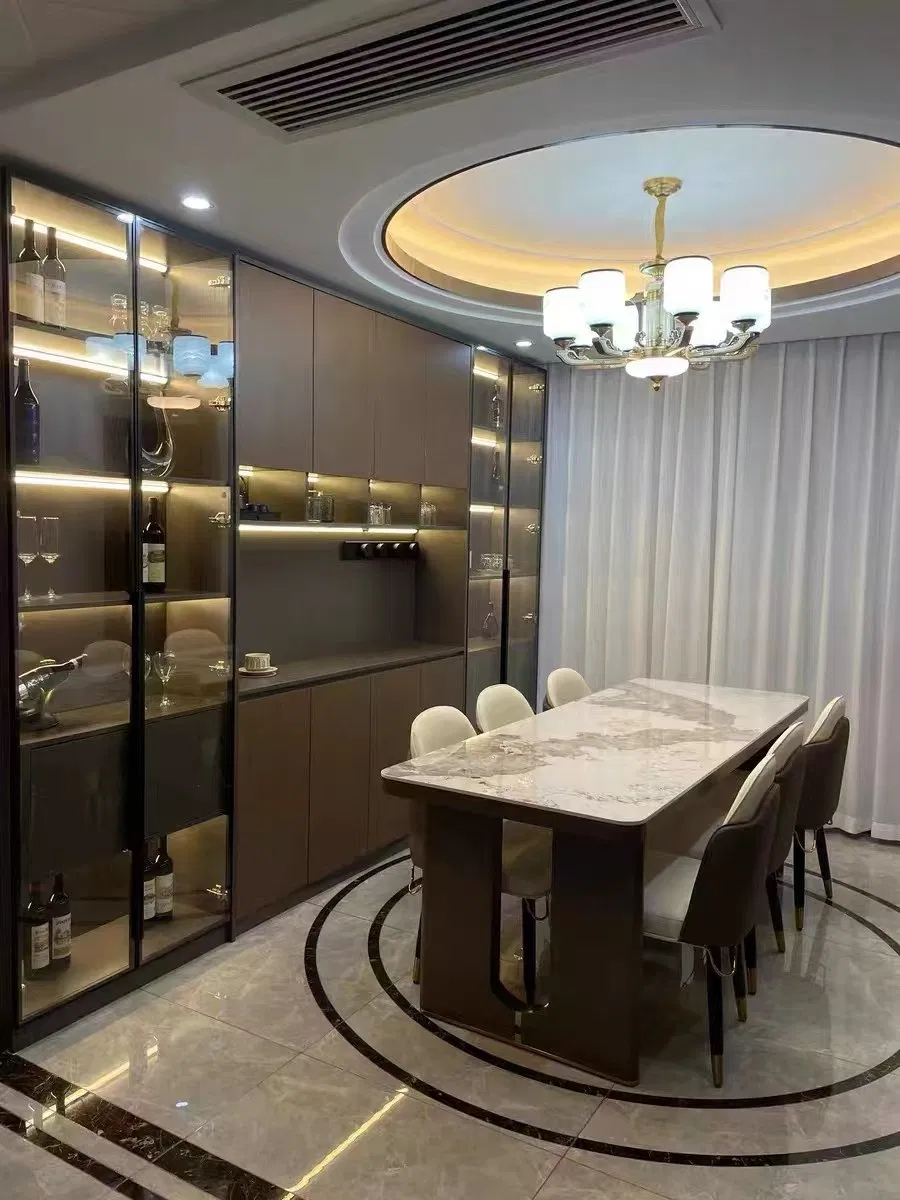 Home Bar Storage Function Wine Cabinet Rack Room Wine Drinks Cabinet Furniture